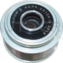 QHUK ACPK-2G100-Q - Poulie, alternateur droxauto.com
