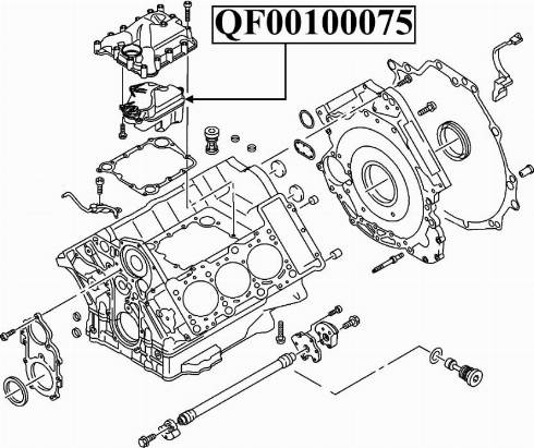 Quattro Freni QF47A00003 - Soupape, dégazage du carter droxauto.com