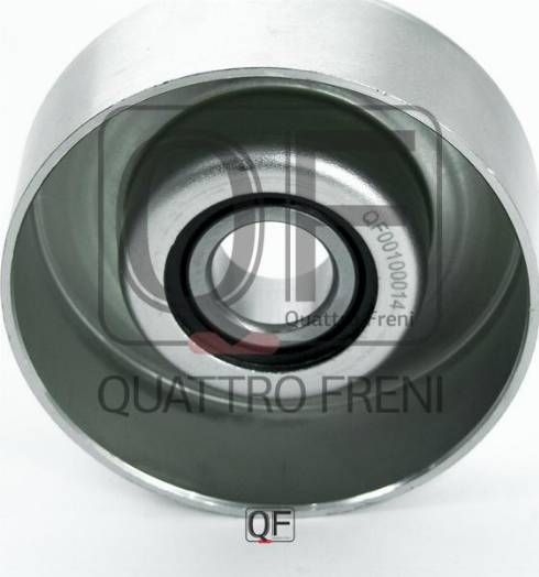 Quattro Freni QF00100014 - Poulie renvoi / transmission, courroie trapézoïdale à nervures droxauto.com