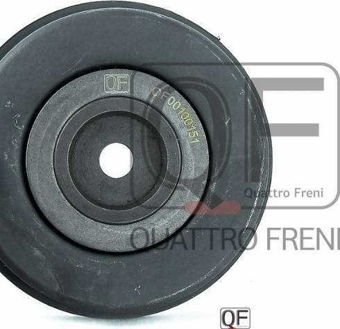 Quattro Freni QF00100151 - Poulie renvoi / transmission, courroie trapézoïdale à nervures droxauto.com