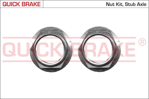 QUICK BRAKE 9803K - Écrou, bout d'essieu droxauto.com
