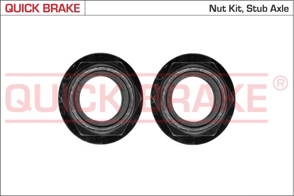 QUICK BRAKE 9812K - Écrou, bout d'essieu droxauto.com