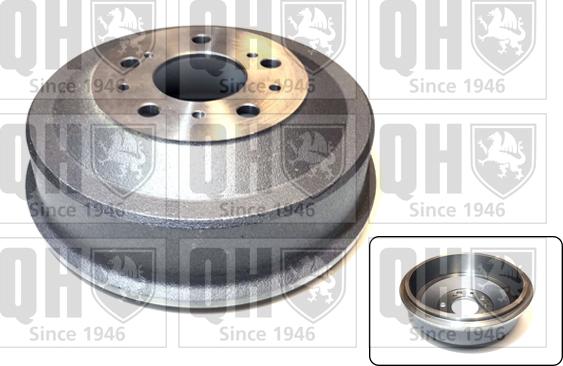Quinton Hazell BDR551 - Tambour de frein droxauto.com