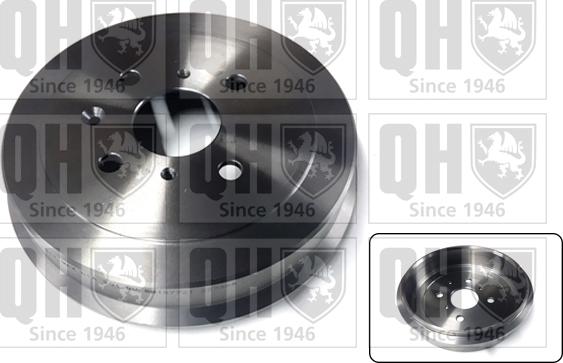 Quinton Hazell BDR641 - Tambour de frein droxauto.com