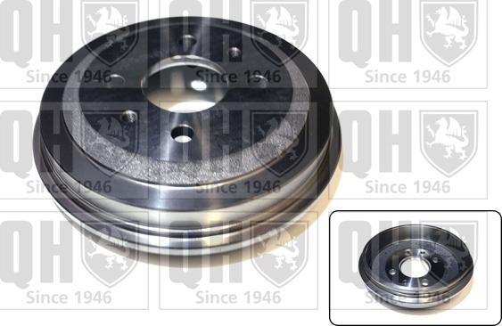 Quinton Hazell BDR121 - Tambour de frein droxauto.com