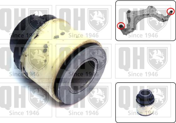 Quinton Hazell EMS8599 - Suspension, corps de l'essieu droxauto.com