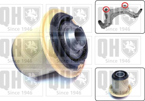 Quinton Hazell EMS8598 - Suspension, corps de l'essieu droxauto.com