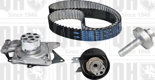Quinton Hazell QBPK9401 - Pompe à eau + kit de courroie de distribution droxauto.com