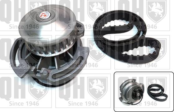 Quinton Hazell QBPK9089 - Pompe à eau + kit de courroie de distribution droxauto.com