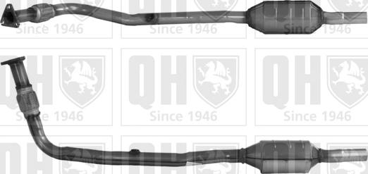 Quinton Hazell QCAT90261 - Catalyseur droxauto.com