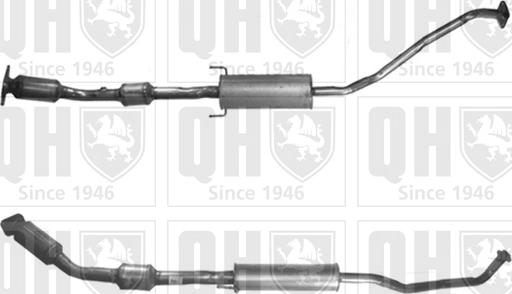 Quinton Hazell QCAT91439H - Catalyseur droxauto.com