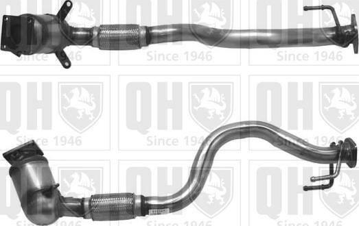 Quinton Hazell QCAT91518H - Catalyseur droxauto.com