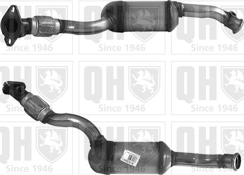 Quinton Hazell QCAT91538H - Catalyseur droxauto.com