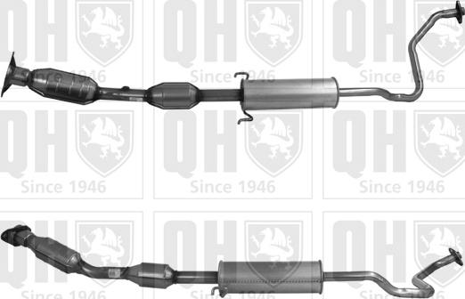 Quinton Hazell QCAT91617H - Catalyseur droxauto.com