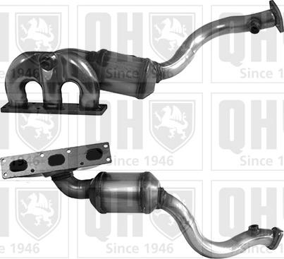 Quinton Hazell QCAT91626H - Catalyseur droxauto.com