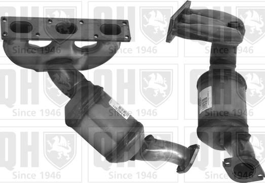 Quinton Hazell QCAT91628H - Catalyseur droxauto.com