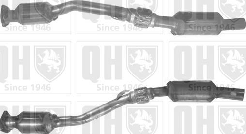 Quinton Hazell QCAT91086H - Catalyseur droxauto.com
