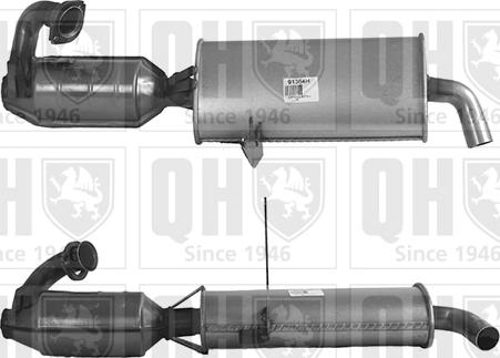 Quinton Hazell QCAT91364H - Catalyseur droxauto.com