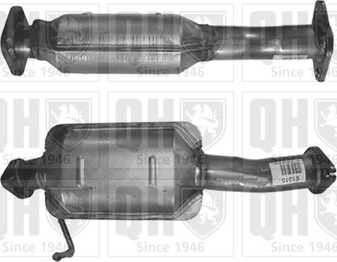 Quinton Hazell QCAT91315 - Catalyseur droxauto.com