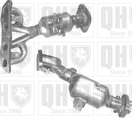 Quinton Hazell QCAT91339H - Catalyseur droxauto.com