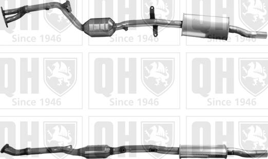 Quinton Hazell QCAT91202H - Catalyseur droxauto.com