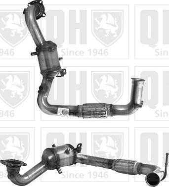Quinton Hazell QCAT92587H - Catalyseur droxauto.com