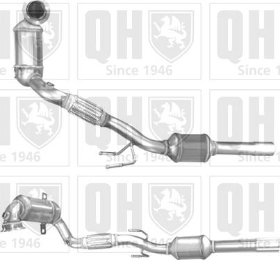 Quinton Hazell QCAT92186H - Catalyseur droxauto.com