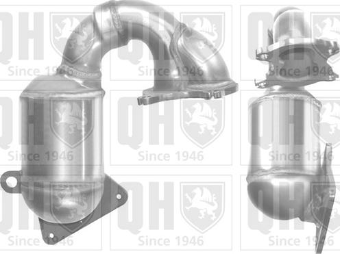 Quinton Hazell QCAT80417H - Catalyseur droxauto.com