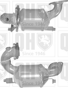 Quinton Hazell QCAT80481H - Catalyseur droxauto.com