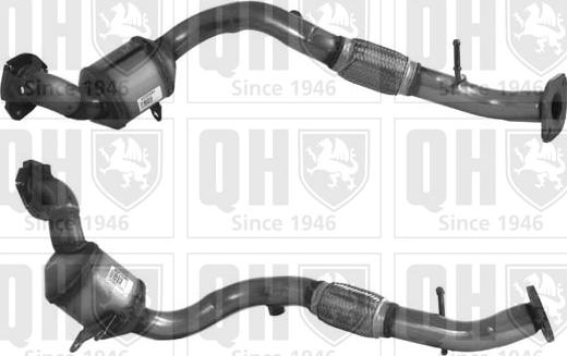 Quinton Hazell QCAT80550H - Catalyseur droxauto.com