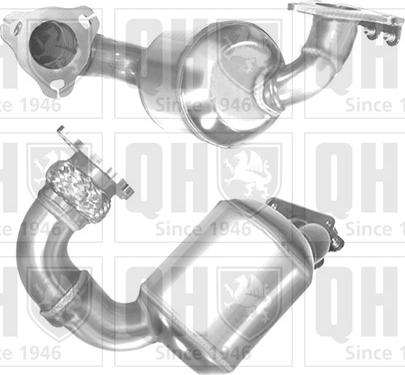 Quinton Hazell QCAT80527H - Catalyseur droxauto.com