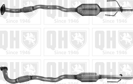 Quinton Hazell QCAT80194H - Catalyseur droxauto.com