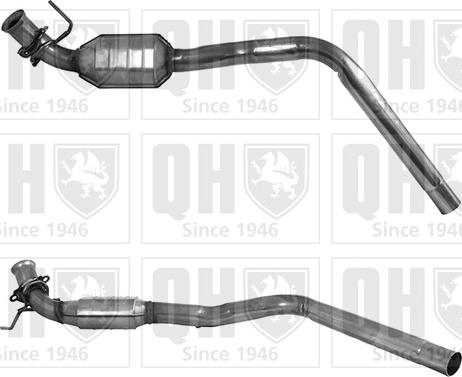 Quinton Hazell QCAT80124 - Catalyseur droxauto.com