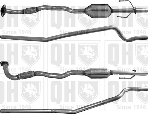 Quinton Hazell QCAT80263H - Catalyseur droxauto.com