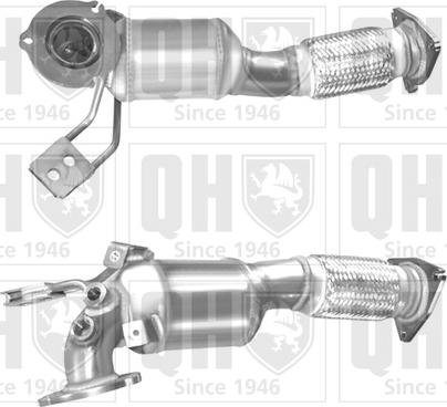 Quinton Hazell QCAT80753H - Catalyseur droxauto.com