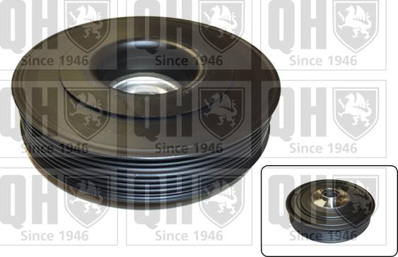 Quinton Hazell QCD55 - Poulie, vilebrequin droxauto.com