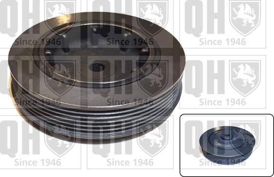 Quinton Hazell QCD5 - Poulie, vilebrequin droxauto.com
