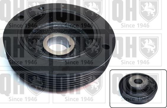 Quinton Hazell QCD60 - Poulie, vilebrequin droxauto.com