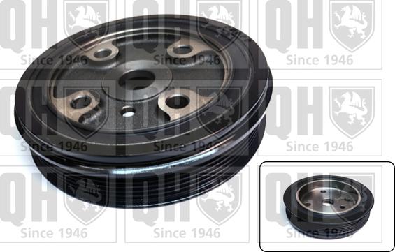 Quinton Hazell QCD197 - Poulie, vilebrequin droxauto.com