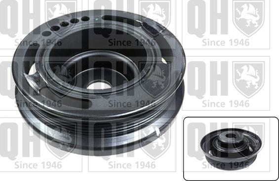 Quinton Hazell QCD161 - Poulie, vilebrequin droxauto.com