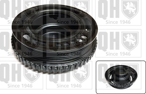 Quinton Hazell QCD117 - Poulie, vilebrequin droxauto.com