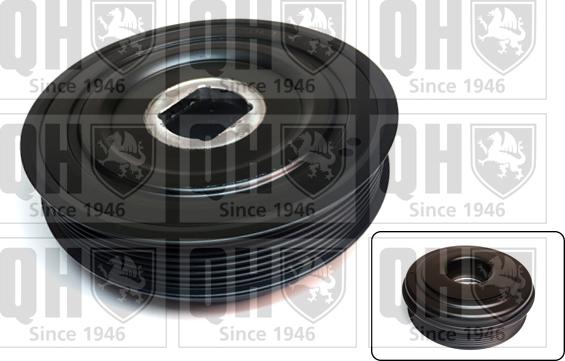 Quinton Hazell QCD185 - Poulie, vilebrequin droxauto.com