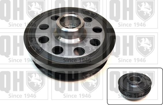 Quinton Hazell QCD183 - Poulie, vilebrequin droxauto.com