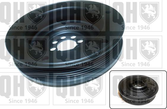 Quinton Hazell QCD134 - Poulie, vilebrequin droxauto.com