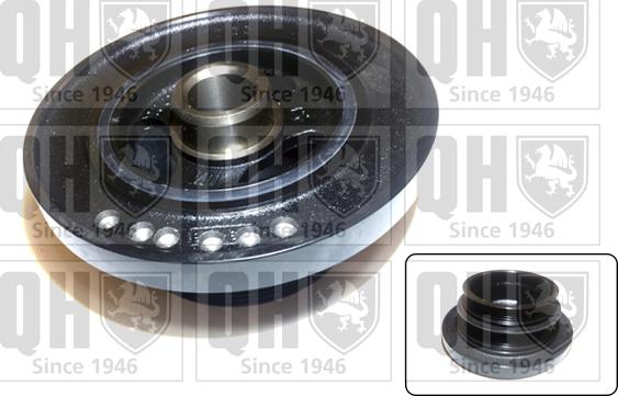Quinton Hazell QCD132 - Poulie, vilebrequin droxauto.com