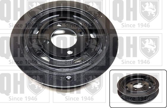 Quinton Hazell QCD120 - Poulie, vilebrequin droxauto.com