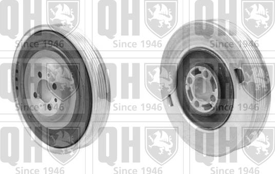 Quinton Hazell QCD12 - Poulie, vilebrequin droxauto.com