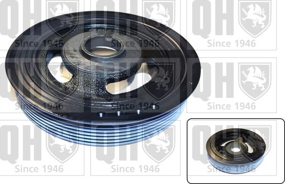 Quinton Hazell QCD84 - Poulie, vilebrequin droxauto.com