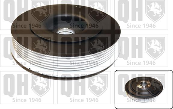 Quinton Hazell QCD83 - Poulie, vilebrequin droxauto.com