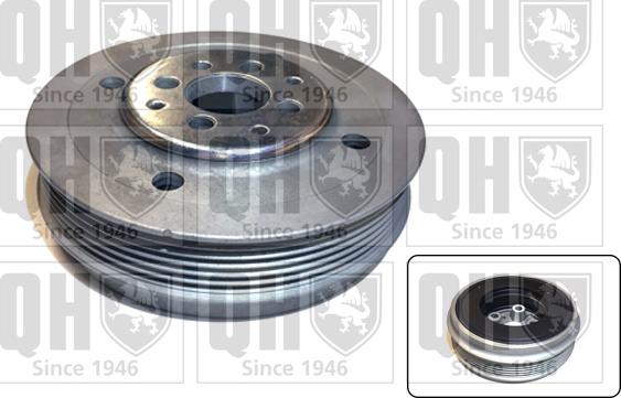 Quinton Hazell QCD37 - Poulie, vilebrequin droxauto.com
